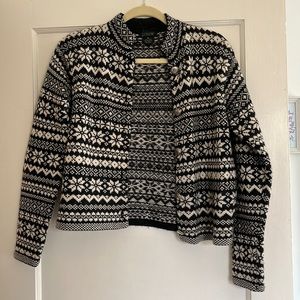 NWOT J Crew Vintage Wool Fair Isle Sweater Medium